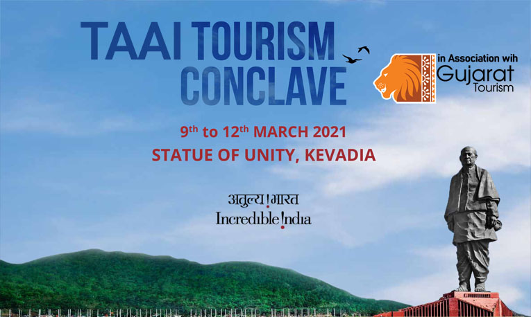 TAAI's “Tourism Conclave” at Statue of Unity, Kevadia, Gujarat